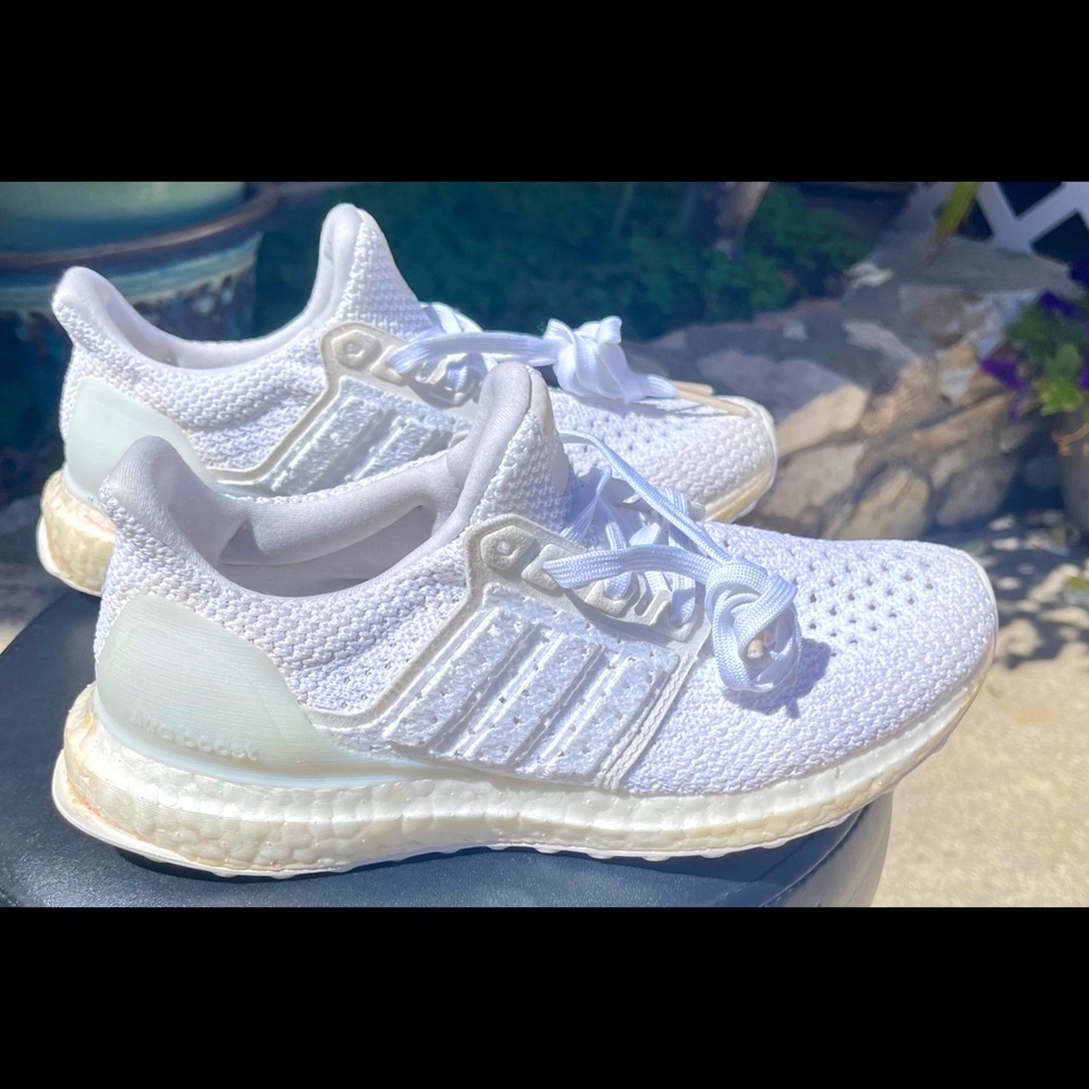 Addidas Clima Ultraboosts  / White / Size 6.5 Women